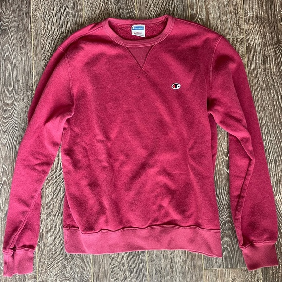 Red Champion Crew Neck - Picture 2 of 4